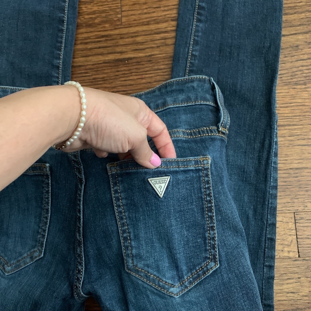 Guess Straight legs dark wash Jeans - Picture 5 of 9